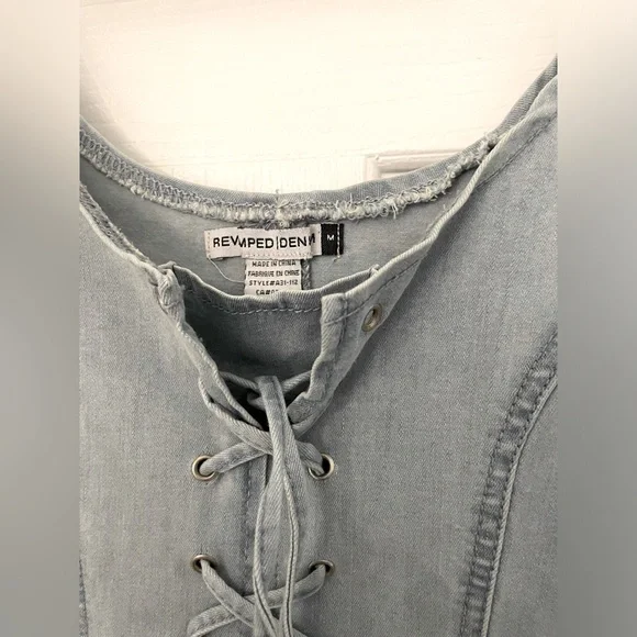 LIGHT DENIM DRESS - Picture 3 of 4